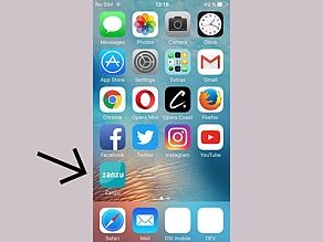 The Zanzu icon will appear among the apps on your start screen.